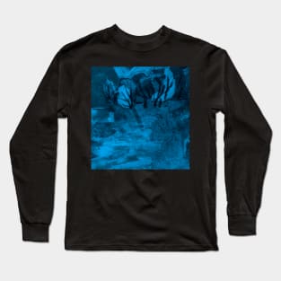 All kinds of blue Long Sleeve T-Shirt